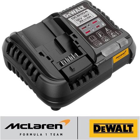 DeWalt DCB1104 Mclaren Lithium XR Fast 22 Min Battery Charger 12v 18v Powerstack (1/3)