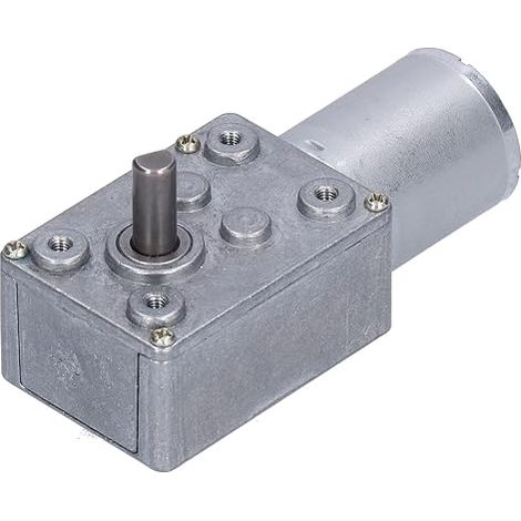 Motore CC SIXRUN, motoriduttore in ottone e alluminio, uscita 2 RPM per apriporta e verricelli in miniatura. (1/5)