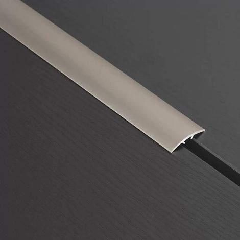 Barre de seuil de porte, profilé de transition de sol en aluminium de (1/5)