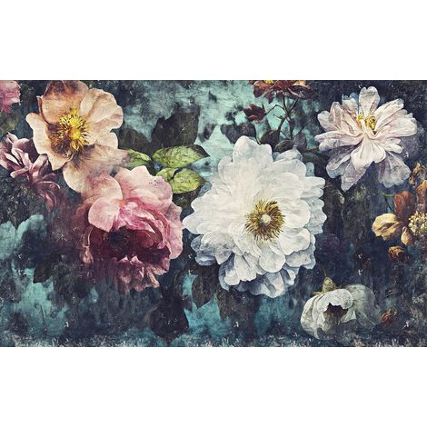 Papier peint panoramique - Fleurs - 130 cm x 81 cm (1/2)