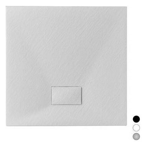PIATTO DOCCIA STONE ESSENCE SLIM QUADRO Misura: Bianco cm 80 x 80