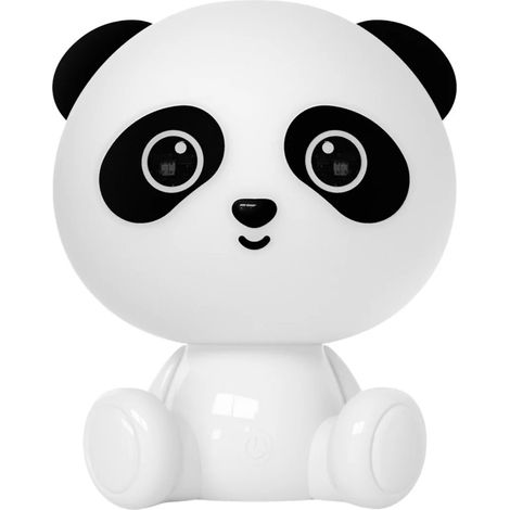 Veilleuse enfant Panda LED 2,5W RGB + batterie rechargeable lumière du jour Blanc