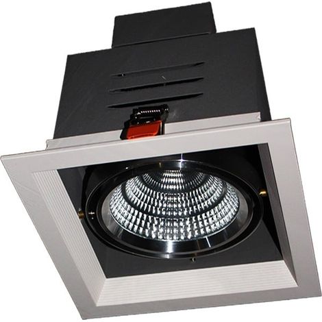 Projecteur 1 X 25W orientable blanc neutre (1/2)