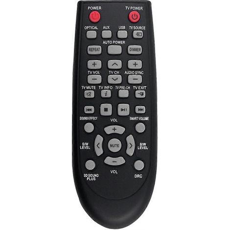 Télécommande de remplacement AH59-02548A pour barre de son, caisson de basses et système home cinéma Samsung (1/5)
