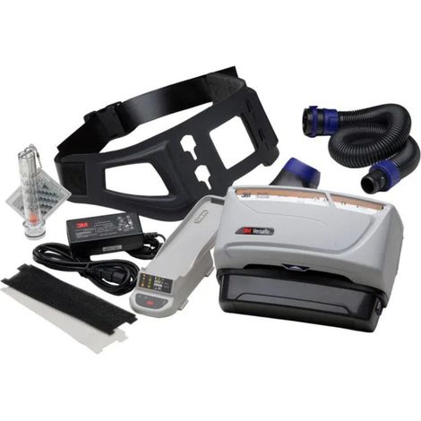 3M – Kit de démarrage unité filtrante Versaflo TR-600 – Système de protection respiratoire à ventilation assistée – Filtre A2P avec 10 préfiltres