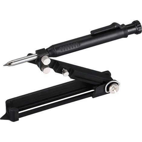 CCYKXA Multi-function Pulling Tool with Deep Hole Pen, Multi-function Construction Pen, Construction Pencil, Carpenter Pencil for Woodworking, Metal, Ceramics (1/5)