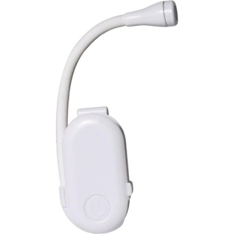 DOITOOL Lampe de Lecture Rechargeable USB à Pince pour Bureau, (1/5)