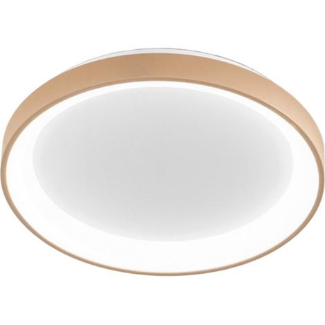 Plafoniera moderna gea luce krizia pg fkrpbe3 led beige alluminio acrilico