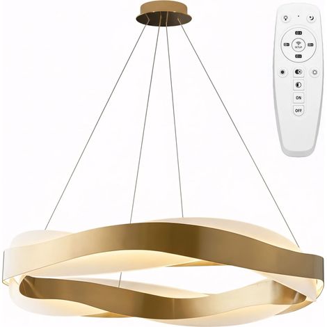 CEILING LAMP CHANDELIER TOOLIGHT APP1802-CP BRUSH GOLD 60 CM LED