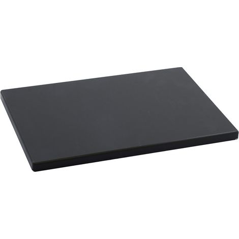 Metaltex 73331538 Table en polyéthylène 33x23x1,5cm, noir
