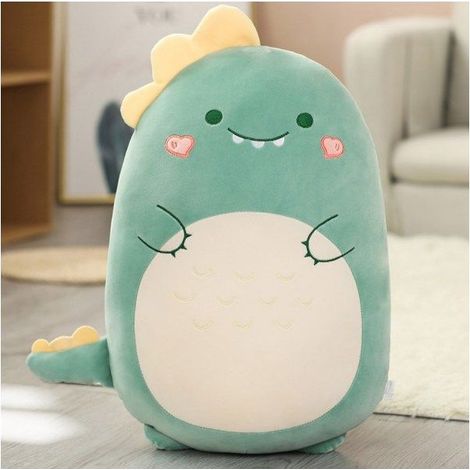 0Plüschtier, 60 cm, weiches Kissen in Form eines niedlichen Tieres, Dinosaurier (1/4)
