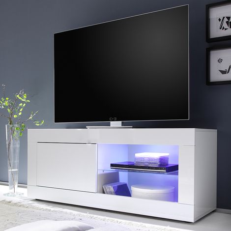 Porta TV BASIC bianco (1/4)