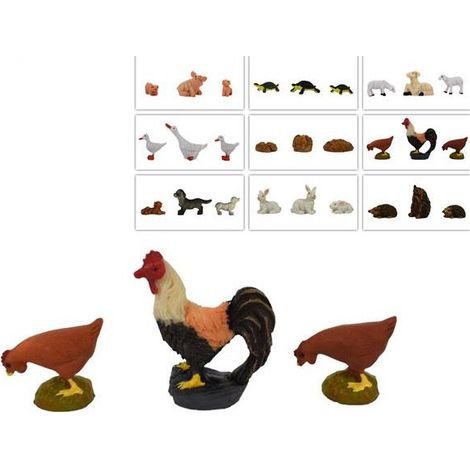 ANIMALI SET 3 PEZZI 9 ASS PREZZO PER BLISTER