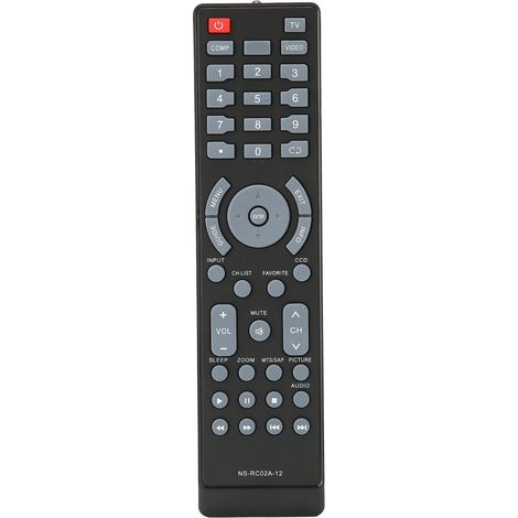 Ersatzfernbedienung kompatibel mit Insignia-Fernsehern NS-15E720A12, NS-19E450A11, NS-22E730A12 (1/5)