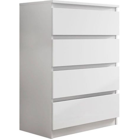 Cómoda Comfivo Structor I, Blanco, Con cajones, Número de cajones: 4, 100x70x40cm