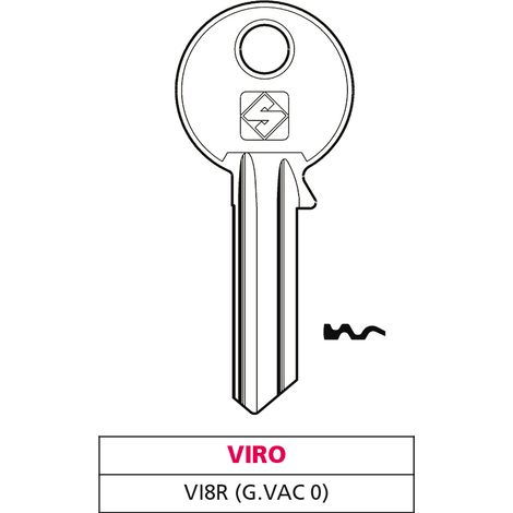 Silca chiave asc vi8r (g. vac 0) viro (20 pezzi) - Silca