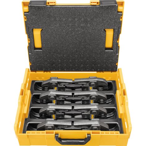 Rems – Set pinces à sertir BMP 1/4-1.1/8" – Compatible climatisation et réfrigération – Sertissage sûr et uniforme – L-Boxx