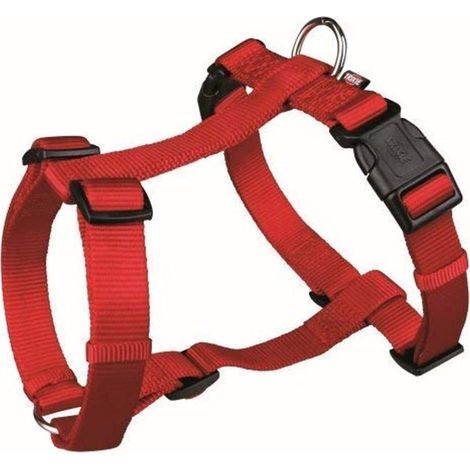 Filiyano-Harnais pour chien - TRIXIE - Très petit - Petit - Rouge - Nylon - Boucle - Lavage à la main - Couleur unie (1/4)