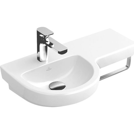 Lave-mains à gauche Subway 2.0 630 x 355 mm CeramicPlus