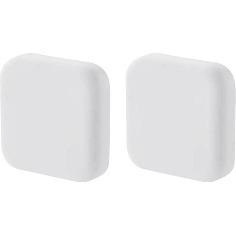 2 Pcs Butoir de Porte en Silicone, Poignée de Porte Autocollante en Silicone, Butoir de Poignée de Porte, Protection Murale (1/5)