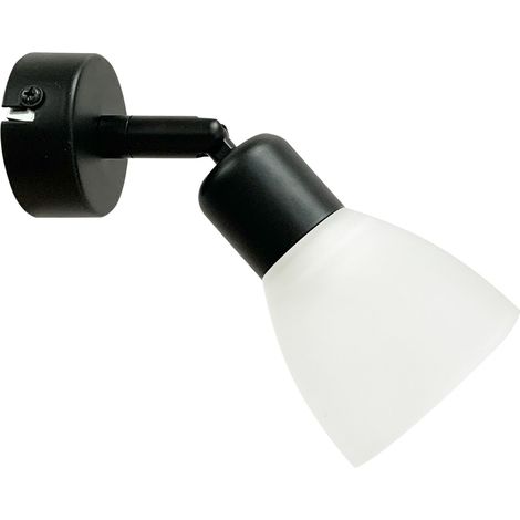 Applique murale noir/blanc orientable E14 40W Candellux (1/3)