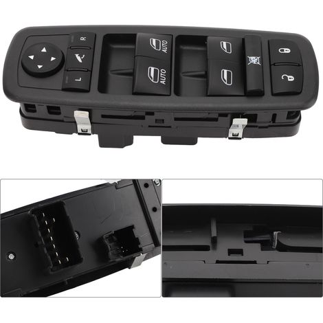 Interruptor principal de la ventana eléctrica del lado del conductor izquierdo 68141890AA para Jeep Cherokee (2014-2017) - Compatible con 2.4L/3.2L (1/5)