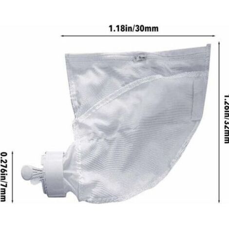 Housse de filtre à eau de pluie pour conteneur IBC, en nylon lavable, pour réservoir d'eau de pluie IBC de 163 mm/245 mm (1/4)
