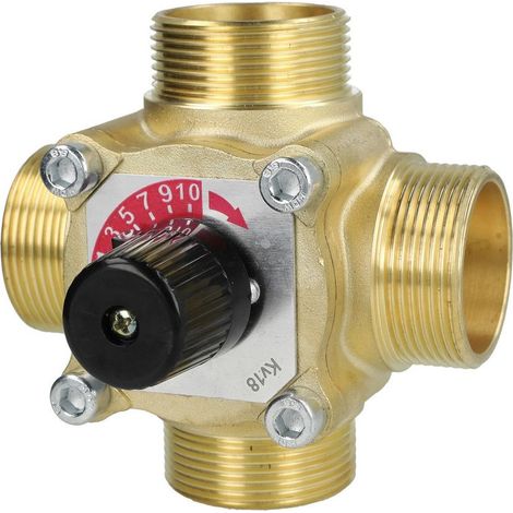 Mélangeur de chauffage 4 voies 1 1/2" FM
