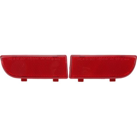 Réflecteur de Pare-chocs Arrière, 1 Paire Gauche 6398260440 Droite 6398260540 Réflecteur de Pare-chocs Arrière Rouge Réflecteur de Lumière de Pare-chocs Arrière de Remplacement (1/5)