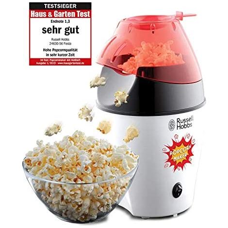 Russell Hobbs Fiesta Macchina Per Popcorn 1200W Nero Rosso Bianco (1/5)
