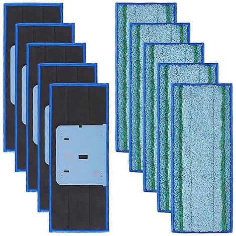 Lot de 10 lingettes de nettoyage pour robot laveur iRobot Braava Jet M6 Ultimate (1/4)