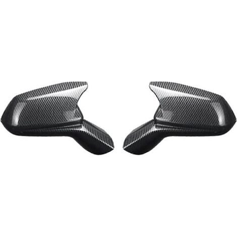 Funda de espejo retrovisor para Chevy Camaro SS RS, motivo de fibra de carbono (1/5)