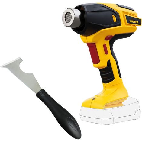 Décapeur 18V Furno 550 (solo) + couteau peinture - WAGNER 2420168X1