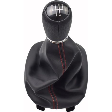 Pommeau de levier de vitesse manuel 5 vitesses pour Seat Leon 1M1 2002 2003 2004 2005 2006 (5 vitesses) (1/5)