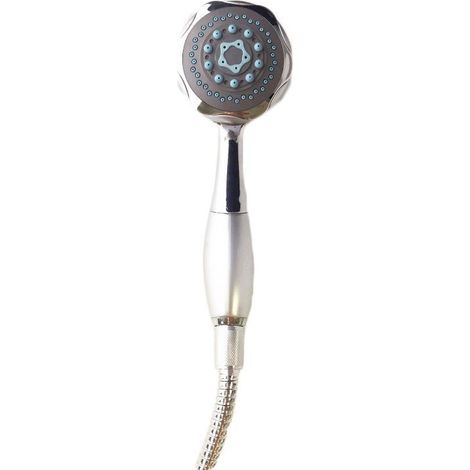 Ensemble de douche anti-calcaire avec tuyau de douche complet (1/4)