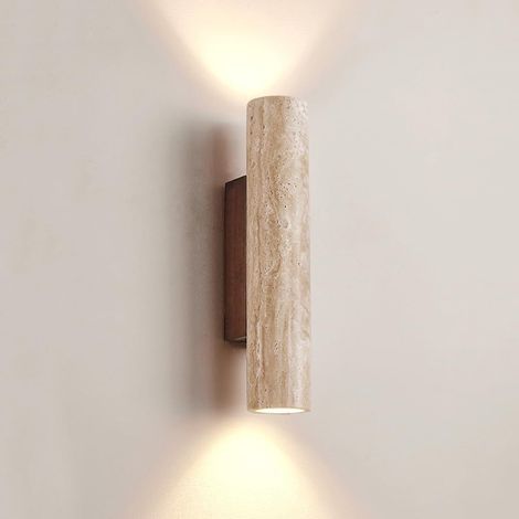 Monter et descendre lumière murale chambre d'escalier 3 changement de couleur bois moderne (1/5)