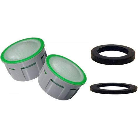 Kartusche Perlator Schäumer 6L / min, für M24 und F22, 2 Stück