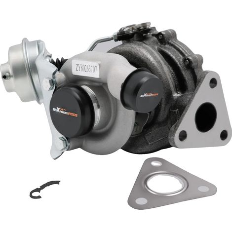 Turbocompresor, 26 cm de largo, 24 cm de ancho, 22 cm de alto, 5880 g de peso, 74 kW de potencia. (1/5)