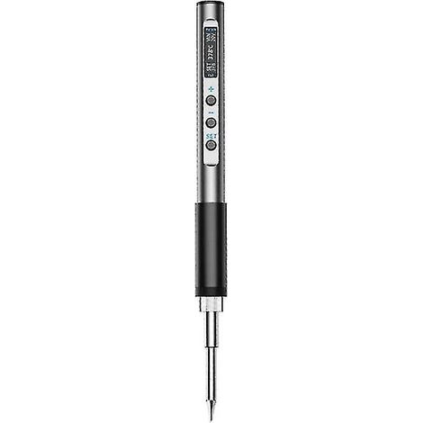 Pts100 T12-bc2 65W Elektrischer Lötkolben mit OLED-Display, Schnellschmelz-Lötstift zum Löten von Zinn (H) (1/5)
