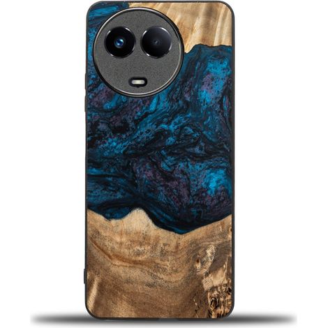 Custodia Bewood Unique per Realme 11 5G - Pianeti - Nettuno (1/3)