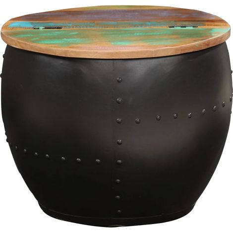 Maison Exclusive - Table basse 53x43 cm Bois de récupération massif