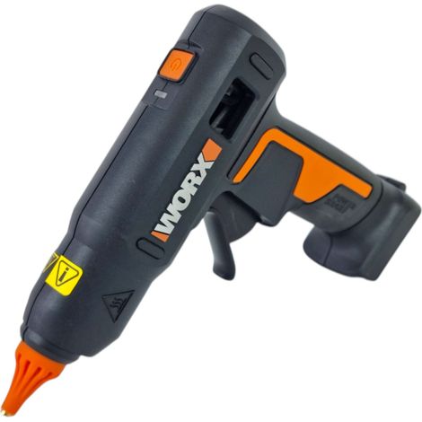 Worx WX045.9 Akku Heißklebepistole 20 V 200 ℃ - ohne Akku, ohne Ladegerät