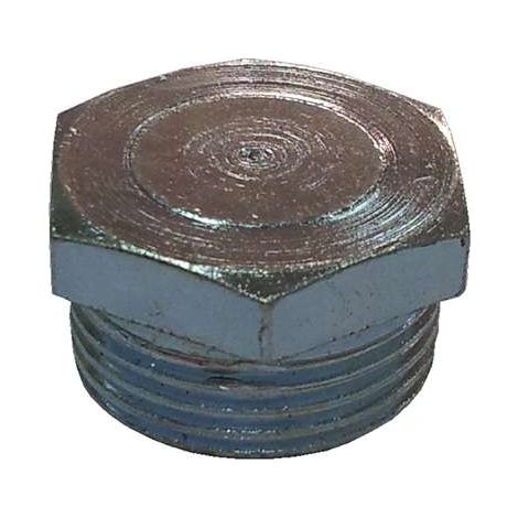 Tappo maschio acciaio zincato 1/2"
