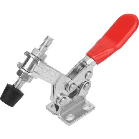 Pince à bascule horizontale, conception de poignée ergonomique, pince de verrouillage pour outil à main professionnel, antidérapante à dégagement rapide pour l'usinage de serrage fixe industriel (1/5)