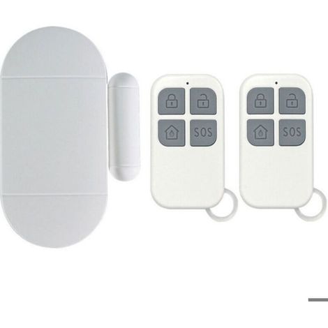Alarme Porte Fenêtre - Détecteur Magnétique Sans Fil - 130 dB - Pour Maison Bureau Appartement - 1 Pièce (1/4)