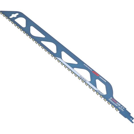 Lame de scie sabre en alliage, lame de scie à métaux pour bois, découpe de bois et béton cellulaire, modèle S3243HM. (1/5)