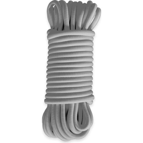 Tecplast – Sandow élastique 15 mètres – Tendeur professionnel pour bâches – Résistant aux UV – Diamètre 9 mm pour fixation sécurisée