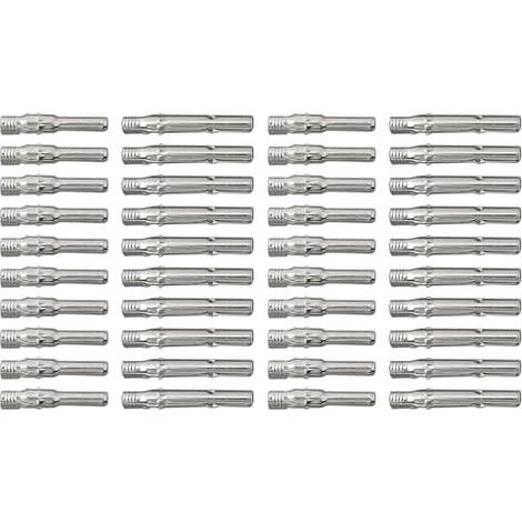 Packung mit 20 Paar Solarsteckern – Metallkern – Verzinktes Kupfer – 30 A – 1000 V – IP65 – Wasserdicht – Für Photovoltaik-Kabelverbinder – Einfache, werkzeuglose Montage (1/4)