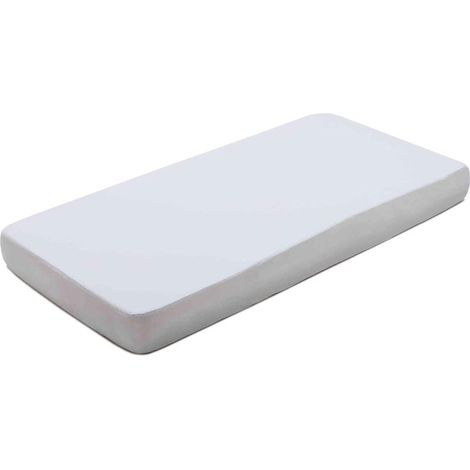 Protège matelas bébé anti-acariens Microstop molleton 100% coton - bonnet 15 cm 40x80 (1/3)