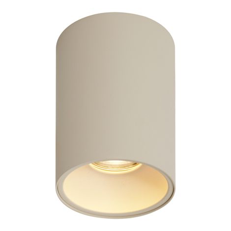 Moderner Einbaustrahler Beige GU10 50 mm rund - Deep